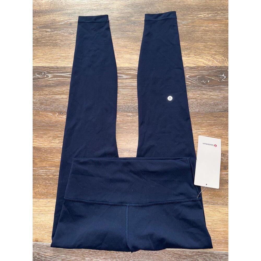 Lululemon Wunder Train High Rise 28” True Navy Size 8 NWT